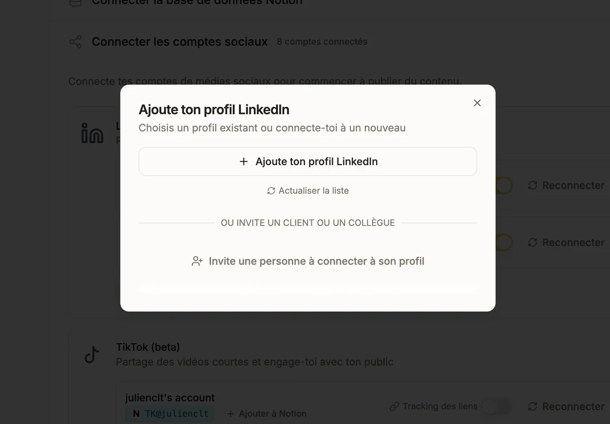 Manage your social accounts securely