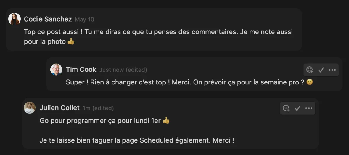 Centralise la collaboration avec tes clients